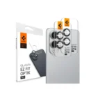 Spigen Galaxy S25 Edge Camera Lens Protector Camera Ring with Tray 2 Pack GlastR EZ Fit Optik Pro - Black