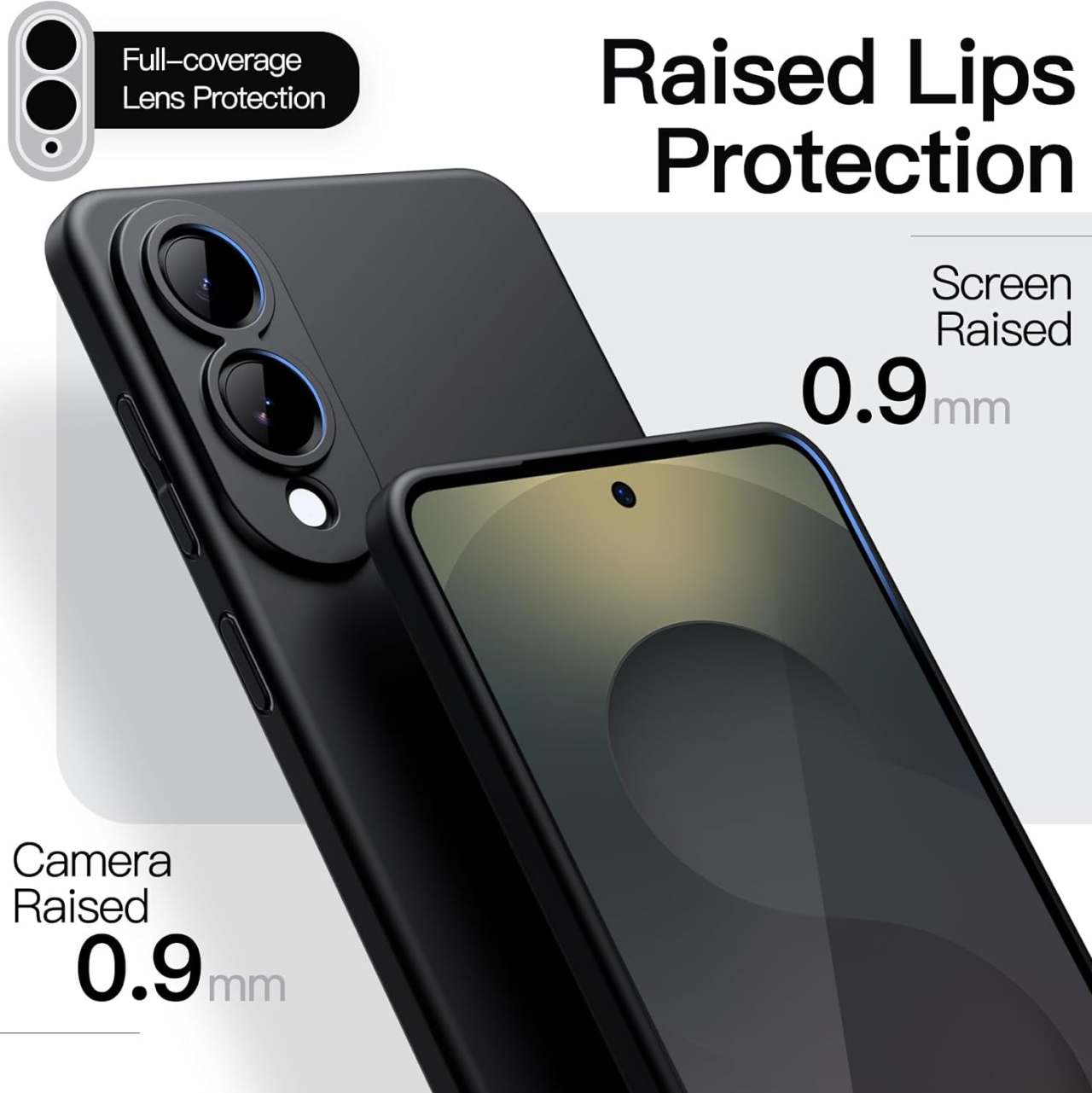 Case Samsung S25 Edge Octagoods Super Slim Hardcase Camera Cover Anti Scratch Matte Clear Casing - Gambar 4