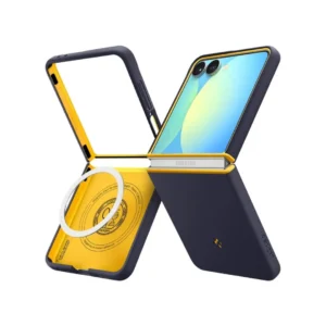 Spigen Galaxy Z Flip 7 Case Nano Pop MagFit - Blueberry Navy