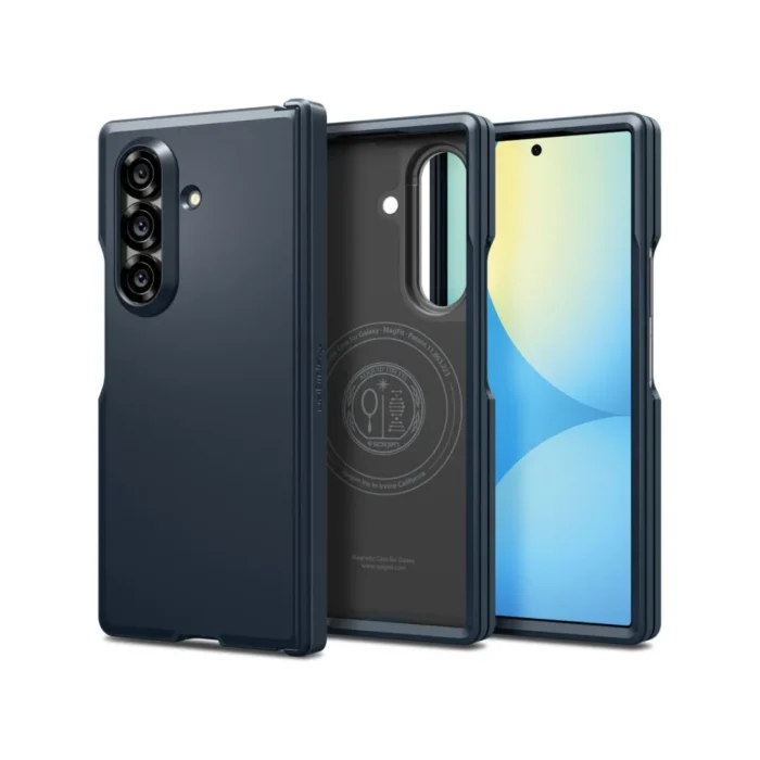 Spigen Galaxy Z Fold 7 Case Tough Armor Pro MagFit - Metal Slate