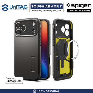 Case For iPhone 17 Series Pro Max Spigen Tough Armor T MagFit MagSafe Kickstand Hardcase Anti Shock Casing