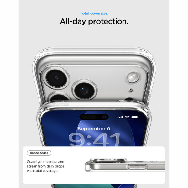Case for iPhone 17 Series Air Pro Max Spigen Ultra Hybrid MagFit Magsafe Clear Matte Slim Anti Crack Shock Casing - Gambar 2