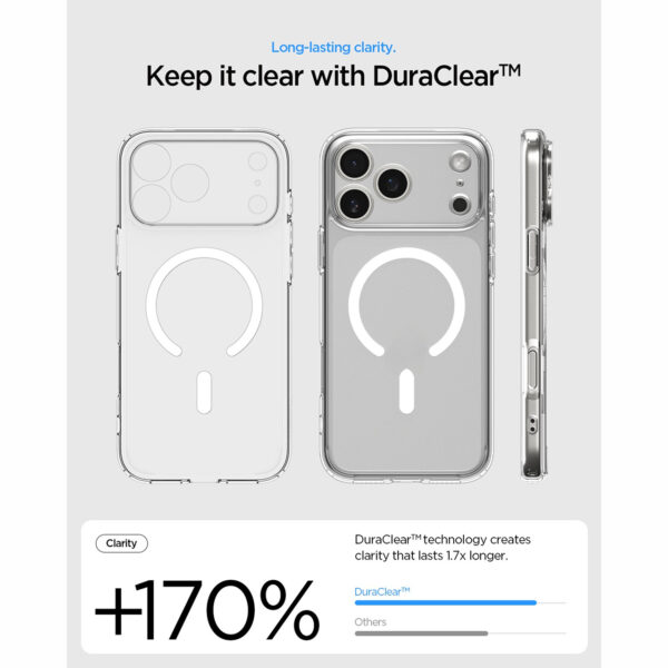 Case for iPhone 17 Series Air Pro Max Spigen Ultra Hybrid MagFit Magsafe Clear Matte Slim Anti Crack Shock Casing - Gambar 4