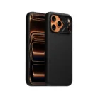 Aulumu iPhone 17 Pro Max Case Vegan Leather MagSafe - Black