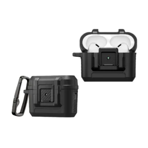 Spigen AirPods Pro 3 Case Lock Fit - Matte Black
