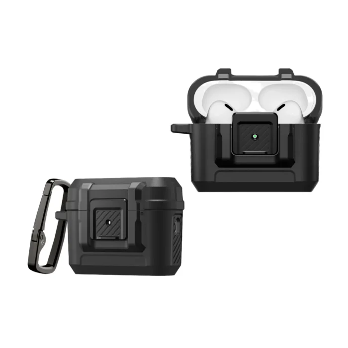 Spigen AirPods Pro 3 Case Lock Fit - Matte Black
