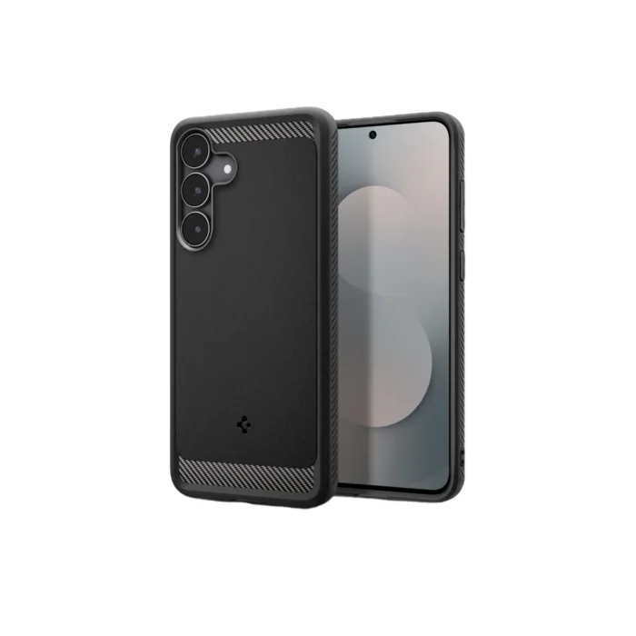 Spigen Samsung Galaxy S25 FE Case Rugged Armor - Matte Black