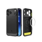 Spigen iPhone 17 Pro Max Case Rugged Armor MagFit - Gray
