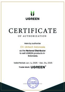 UGREEN AUTHORIZATION LETTER - 2025