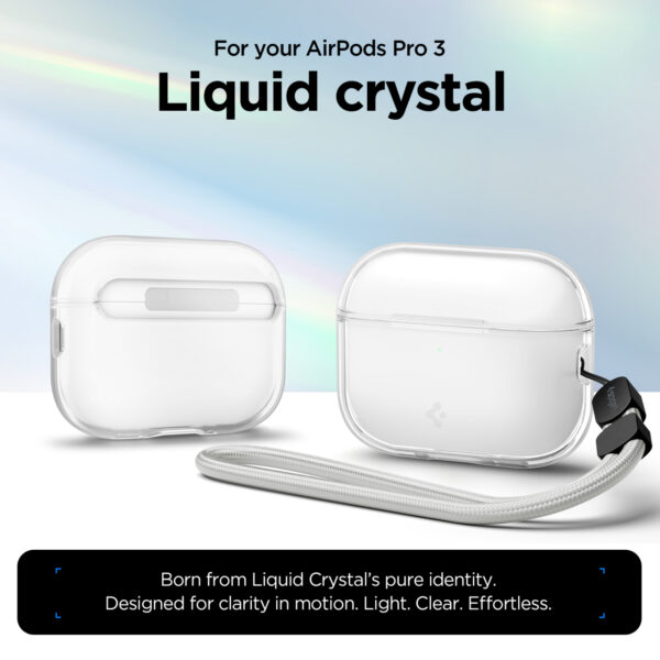 Case for AirPods Pro 3 Spigen Liquid Crystal Anti Scratch Shockproof Slim Cover Casing Protective Earbuds - Gambar 2