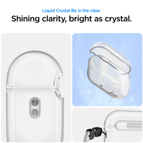 Case for AirPods Pro 3 Spigen Liquid Crystal Anti Scratch Shockproof Slim Cover Casing Protective Earbuds - Gambar 3
