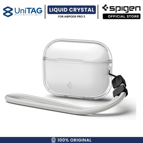 Case for AirPods Pro 3 Spigen Liquid Crystal Anti Scratch Shockproof Slim Cover Casing Protective Earbuds