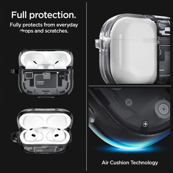 Case for AirPods Pro 3 Spigen Ultra Hybrid Zero One Cover Casing Protective Earbuds - Gambar 2