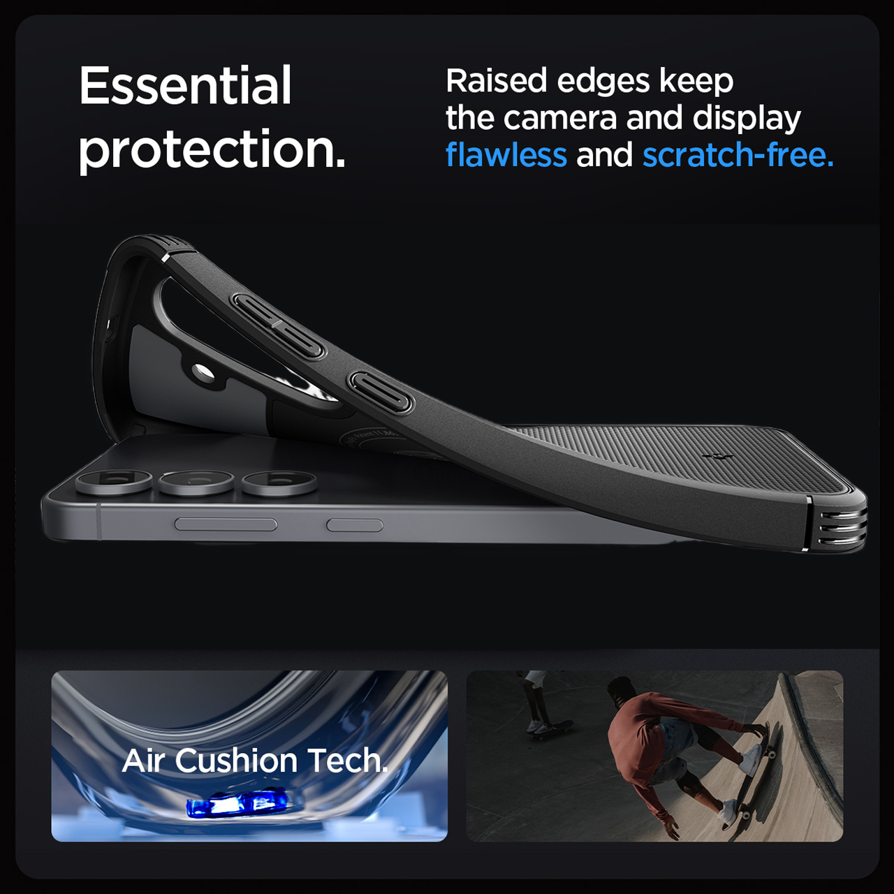 Case for Samsung Galaxy S25 FE Spigen Core Armor Magfit Magsafe Matte Anti Shock Crack Casing - Gambar 4