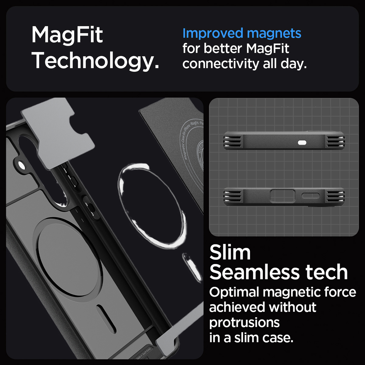 Case for Samsung Galaxy S25 FE Spigen Core Armor Magfit Magsafe Matte Anti Shock Crack Casing - Gambar 6