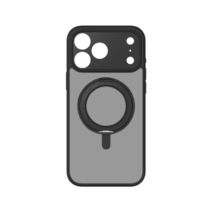 Momax iPhone 17 Pro Max Case Magsafe Stand CaseFORM Roller Magnetic - Black