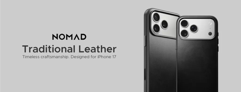 Nomad Traditional Leather Case