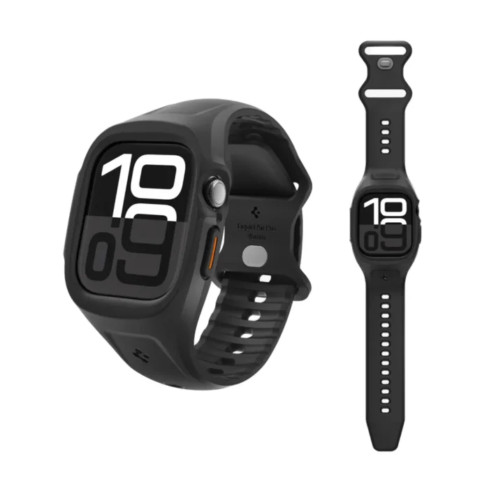Spigen Apple Watch 46mm Case Strap Liquid Air Pro - Matte Black Spigen Apple Watch 46mm Case Strap Liquid Air Pro - Matte Black