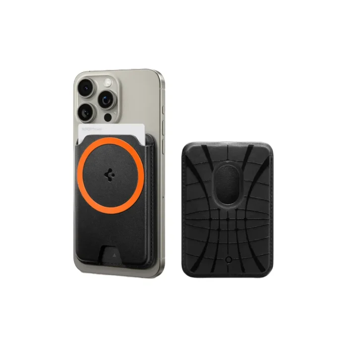 Spigen Card Holder Magsafe Valentinus MagFit+ Wallet (3 Card) - Black Spigen Card Holder Magsafe Valentinus MagFit+ Wallet (3 Card) - Black