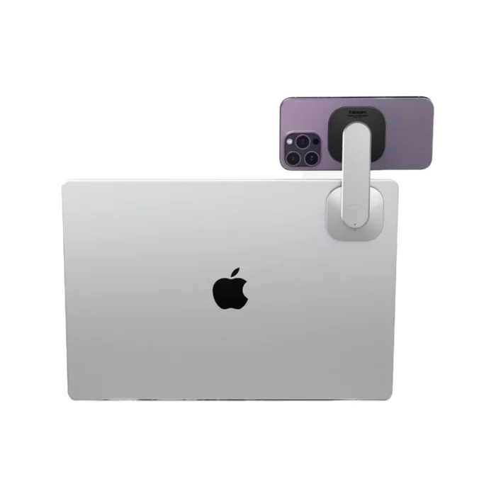 Spigen Magnetic Phone Holder OneTap Monitor / Laptop Mount S312 - Silver