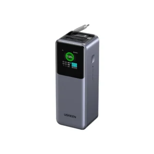 UGREEN Powerbank 20000mAh 165W 1C 1A Built In Retractable Cable Charger USB C Nexode - Gray