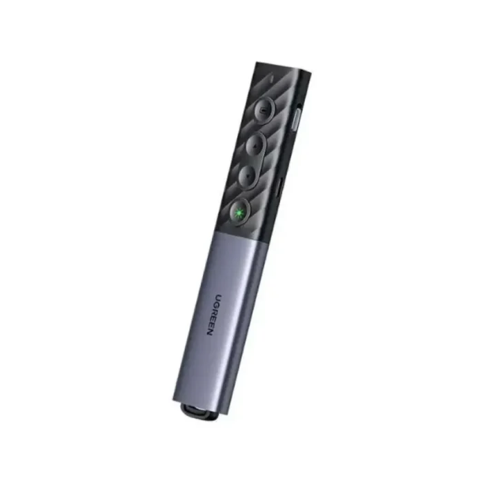UGREEN Wireless Presenter With Laser Green Dual Conection - Gray