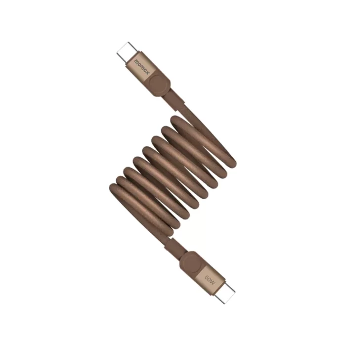 Momax Kabel Charger USB C - USB C 60W Mag Link 2m - Gold Momax Kabel Charger USB C - USB C 60W Mag Link 2m - Gold