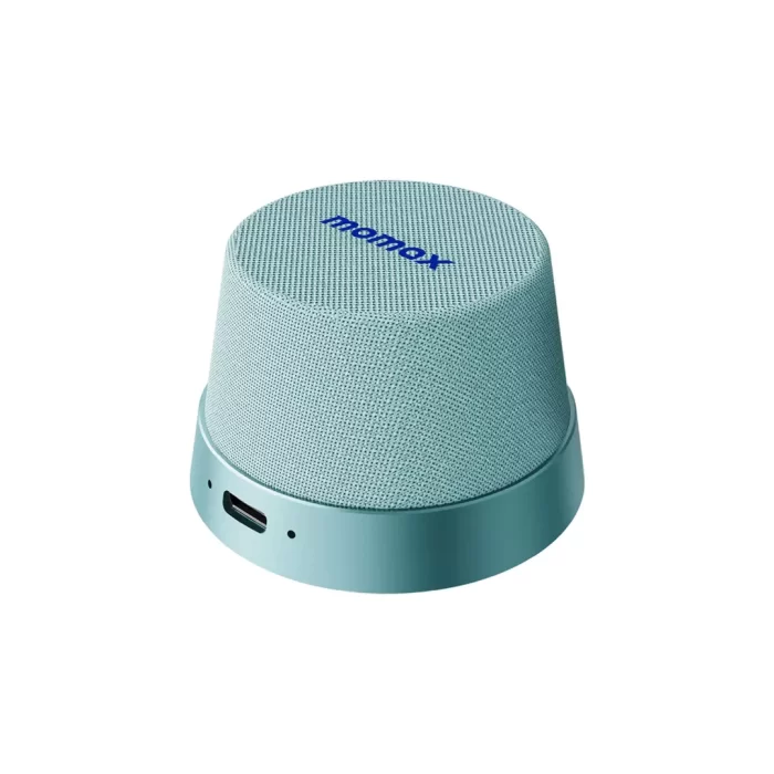 Momax Wireless Speaker 1-VibeGo Magnetic Portable True Wireless Speaker - Blue