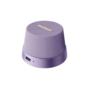 Momax Wireless Speaker 1-VibeGo Magnetic Portable True Wireless Speaker - Purple