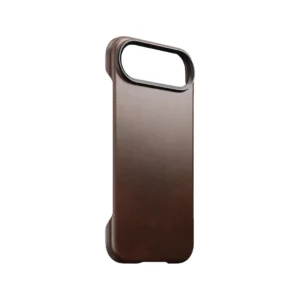 Nomad iPhone Air Case Magsafe Traditional Leather Case - Rustic Brown Horween