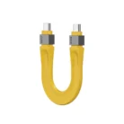 Sharge Kabel Charger USB C - USB C Flash Shadow 100W 10gbps 0.14m - Yellow
