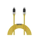 Sharge Kabel Charger USB C - USB C Phantom Rubber 240W 1.2m - Yellow