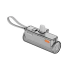 Sharge Powerbank 2 in 1 Flow Mini 2 5000mAh (+ USB C & Lightning Port) - Silver