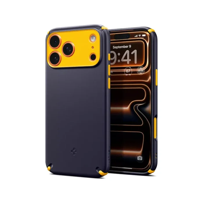 Spigen iPhone 17 Pro Case Nano Pop Hybrid MagFit - Blueberry Navy Spigen iPhone 17 Pro Case Nano Pop Hybrid MagFit - Blueberry Navy