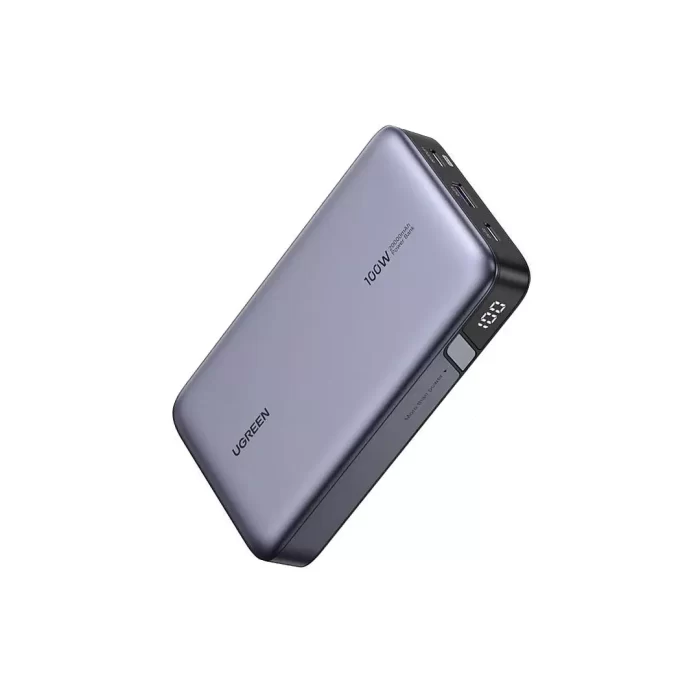 UGREEN Powerbank 20000mAh 1A 2C 100W with LED Indicator - Grey