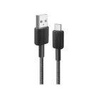 Anker Kabel Charger USB C - USB A 15W Braided 0.9m 322 Powerline - Black