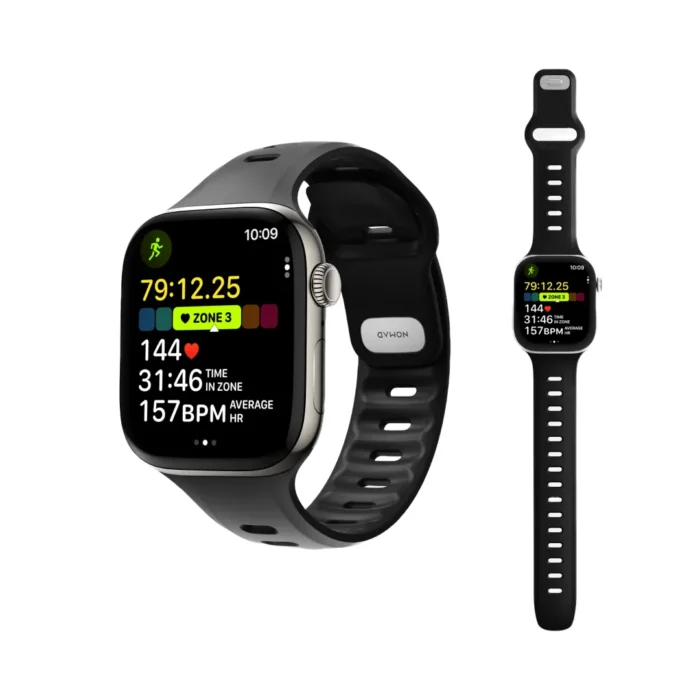 Nomad Apple Watch 46mm 45mm 44mm 42mm Strap Tempo Band - Black