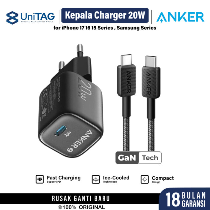 UniTAG - 20W Black + C-C