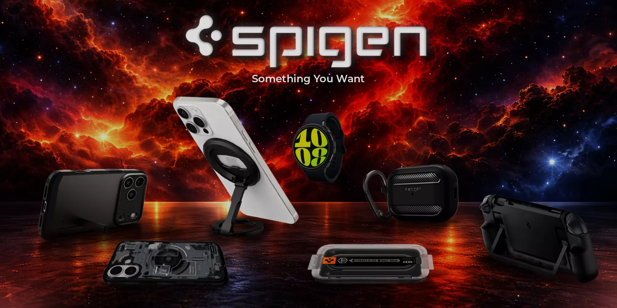 Banner Brand Spigen