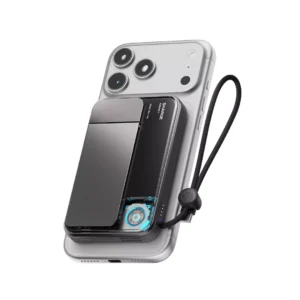 Sharge Powerbank Magsafe Transparent Stand 10000mAh IceMag 3 Qi 2.2 - Black