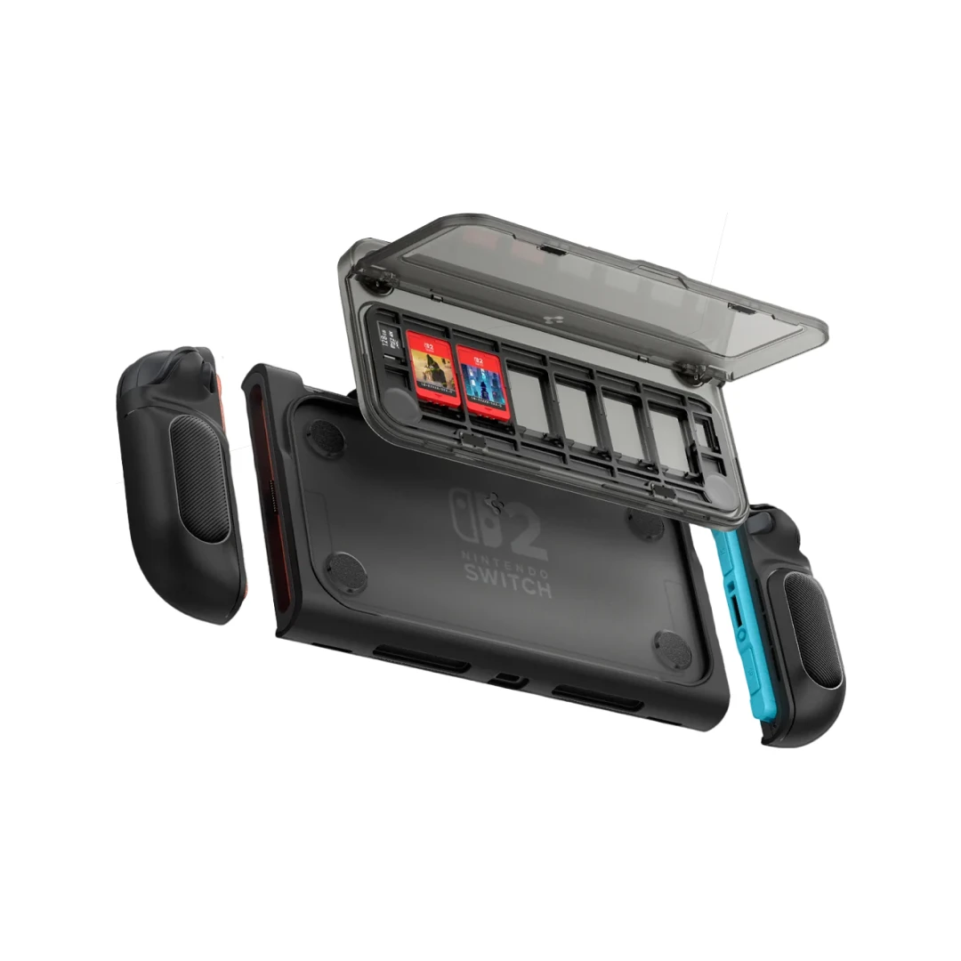 SPIGEN Case for Nintendo Switch 2 Snap Switch Slot Cards Kickstand Ergonomic Grip Casing